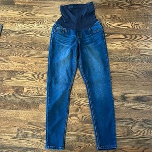 Indigo Blue large maternity jeans